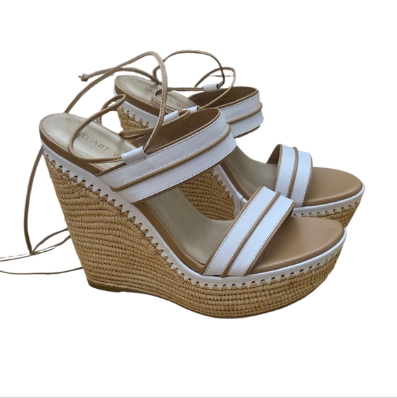 Stuart Weitzman Summer Wedges | Resort & Wedding Ready - Picture 2 of 4